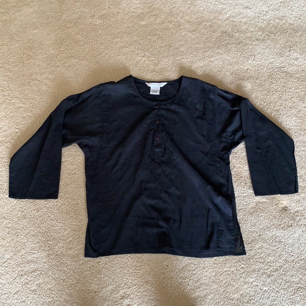 Trina Turk black top